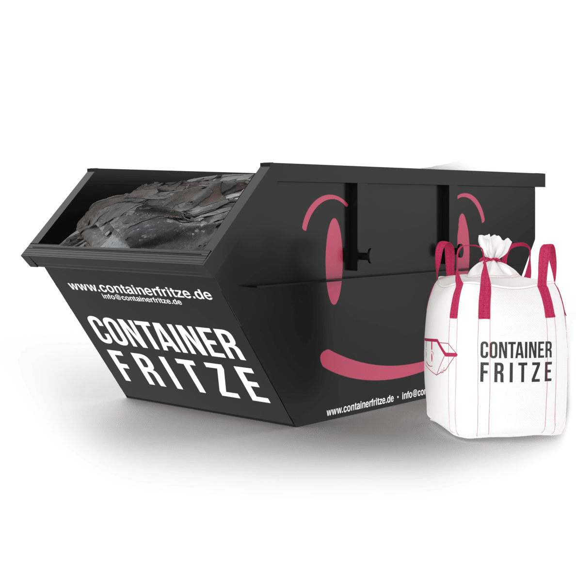 Teer-Pappe Container