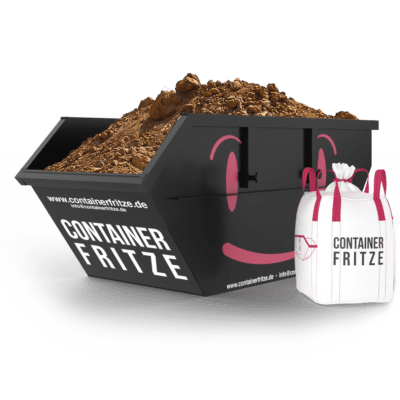 Erdaushub ohne Fremdanteil Container